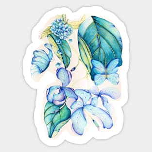 BotanicalAbstract Sticker